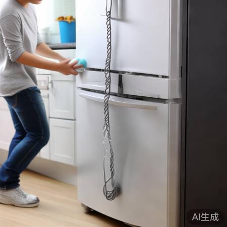 “冰箱使用注意电源线安全”