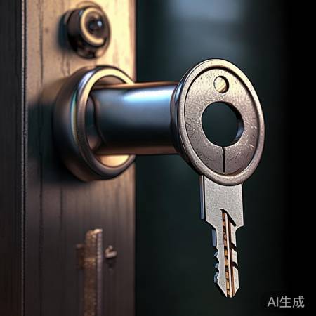 月牙钥匙孔，C级锁芯难复制