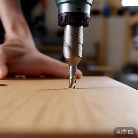 打孔试探，调整角度