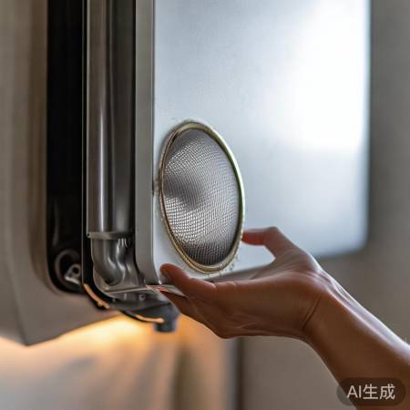 壁挂炉过滤网定期清洗