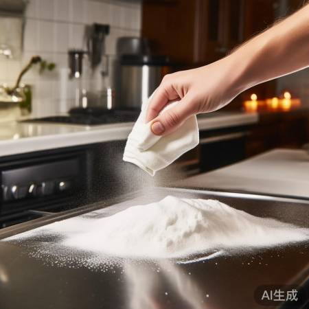 小苏打粉轻松去油渍