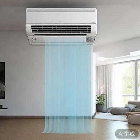 空调安装高度因房间大小而异