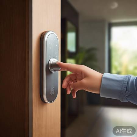 正确使用智能锁,勿暴力操作