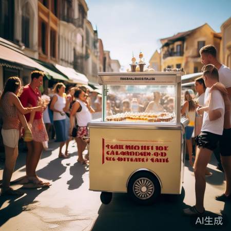 夏日便捷提拉米苏冰箱