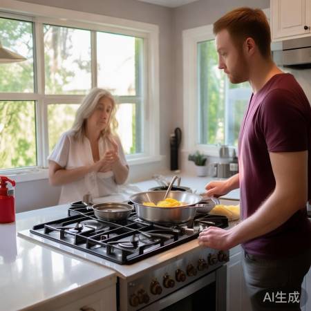 “燃气安全,通风防中毒”