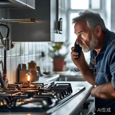 燃气灶故障勿自行拆卸