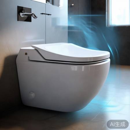 智能马桶暖风烘干,卫生舒适