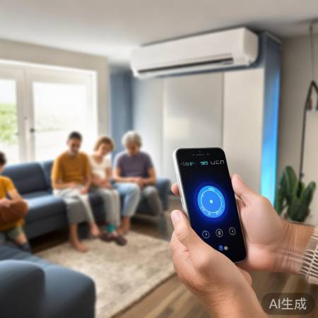 智能空调，一键掌控，懒人福音