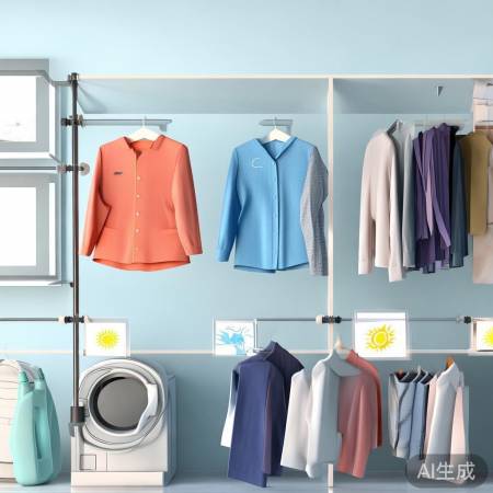 “衣服分类洗,保持最佳状态”