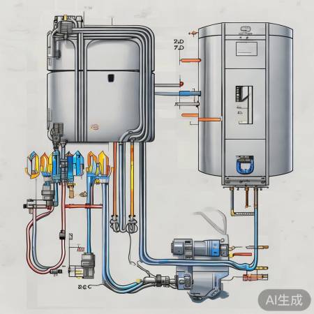 家用热水器线路图