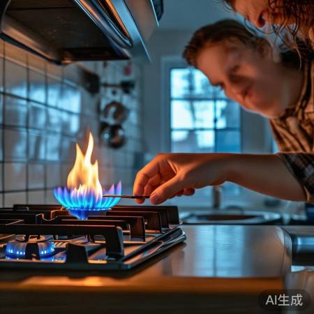 燃气灶点火，科学奥秘多