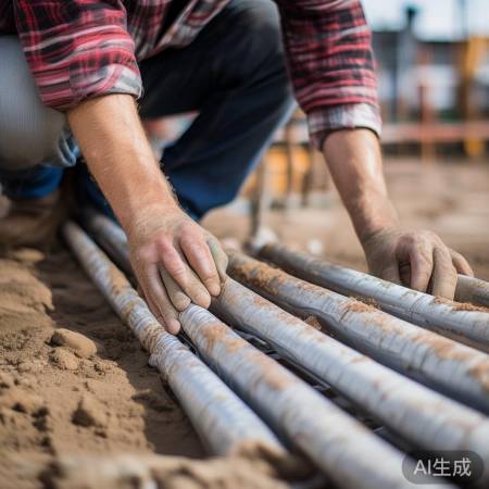 管线铺设,倾斜防水