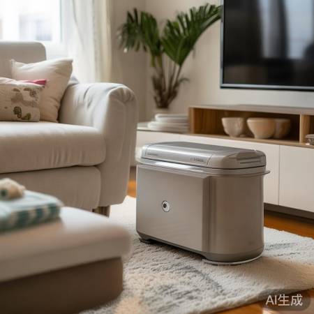 消毒柜巧妙藏客厅