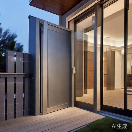 阳台防盗门一体美设计