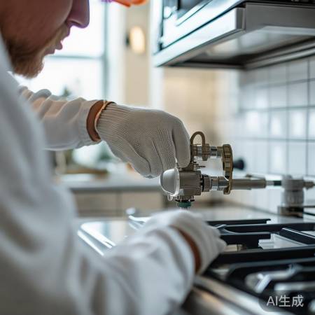 检查燃气阀门关闭