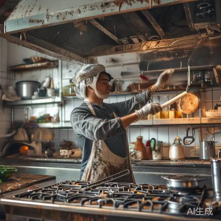 油烟机清洗：小怪兽变轻松