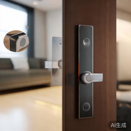 指纹锁防滑时尚,居家安全升级