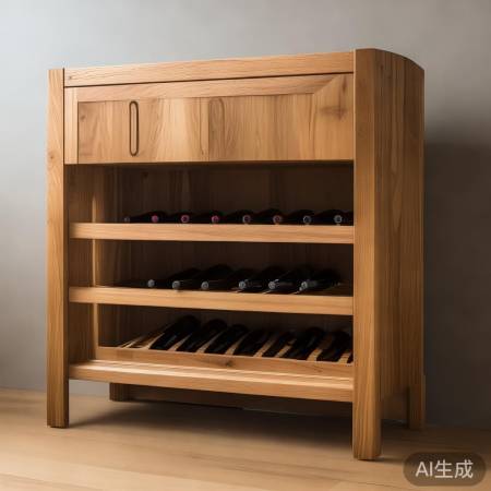 简约橡木酒柜,低调奢华