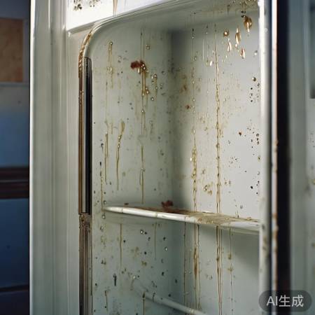 冰箱内壁污垢问题