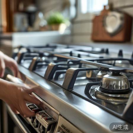 检查燃气阀门，防止E8故障