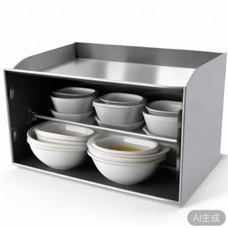 迷你空间大,可放碗碟微波盒