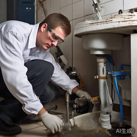 检查排水系统，疏通堵塞。