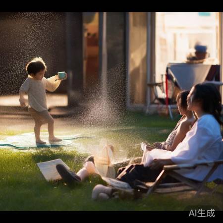 清凉饮料与冷水澡降温