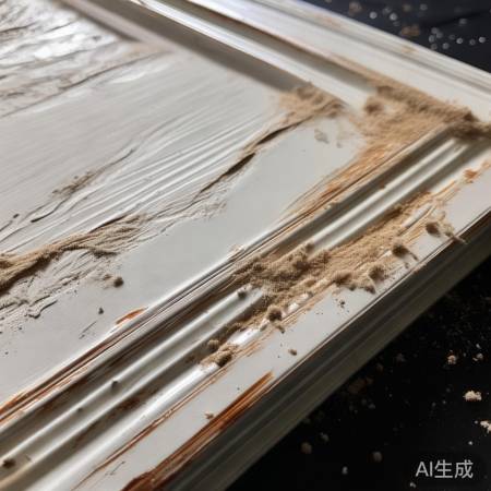 防锈漆焕新门框