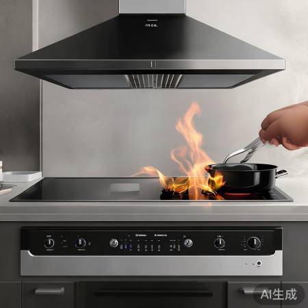 老板JZT90B1集成灶,炒菜