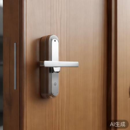 时尚指纹锁，美观不占位