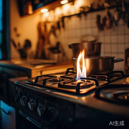 燃气灶火焰温婉不热烈