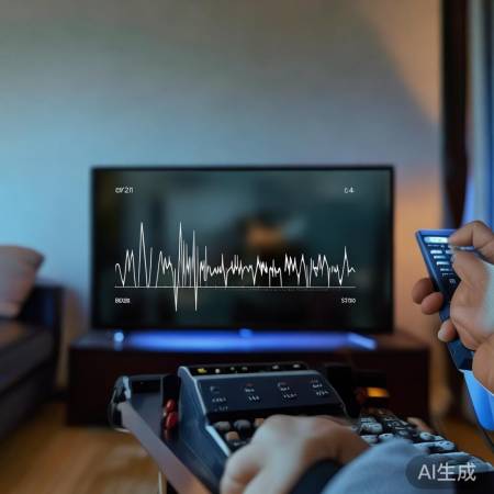 调整电视音效，消除奇怪声音