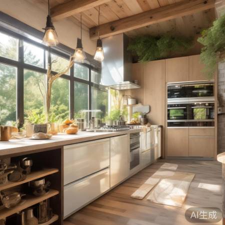 酷家乐厨房冰箱嵌入式设计攻略，打造时尚空间