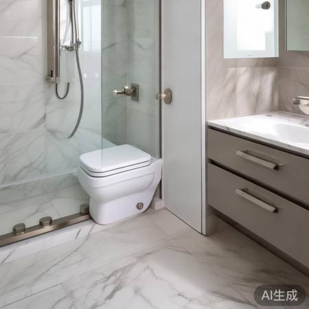 隐藏盒置卫生间旁