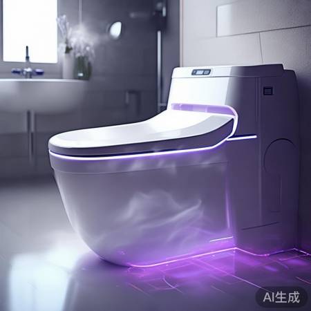 智能马桶，未来感十足